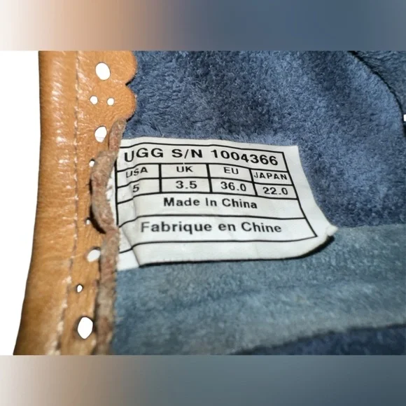 Womens UGG Blue Suede Pull On Short Low Heel Ankle Boots - Picture 7 of 7